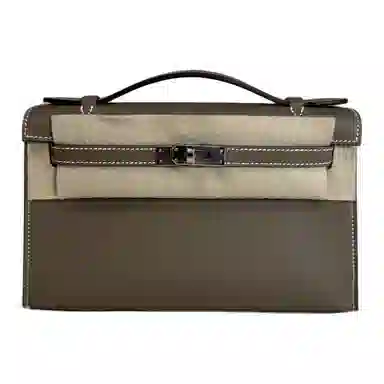 HERMES Mini Kelly Swift 18 Etoupe