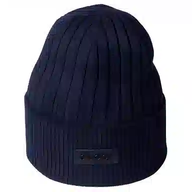 Gucci Logo Wool Beanie Navy