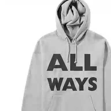 Valentino All Ways Hoodie Grey