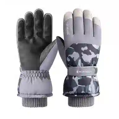 梦特娇 加绒加厚保暖防寒 涤纶 手套 男款