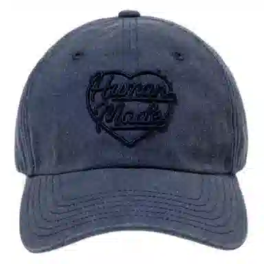 HUMAN MADE Navy Cotton Cap
