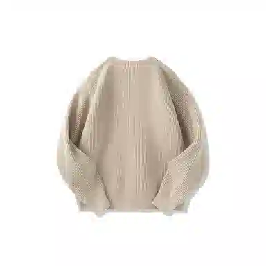 SHANTREE Casual Zip Knit Jacket