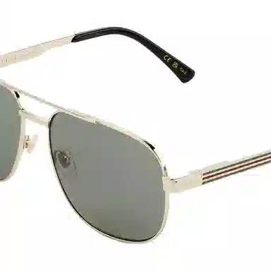 Gucci Aviator Gold Sunglasses