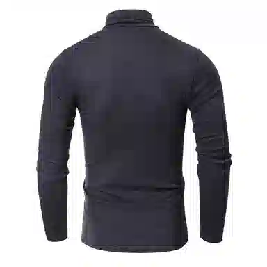 浪莎 长袖欧美运动高领休闲健身衣 男款