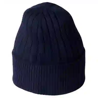 Gucci Logo Wool Beanie Navy