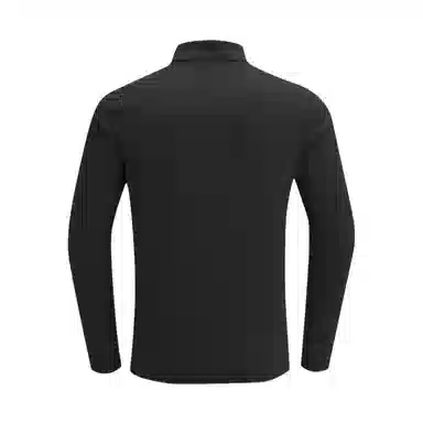 浪莎 抓绒保暖半拉链立领户外跑步运动健身衣 男款