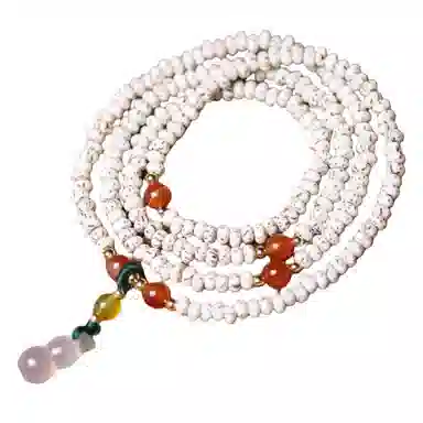 書卓 多圈佛珠葫芦流苏 新中式 盘玩#好运 星月菩提 手串 男女同款情侣款