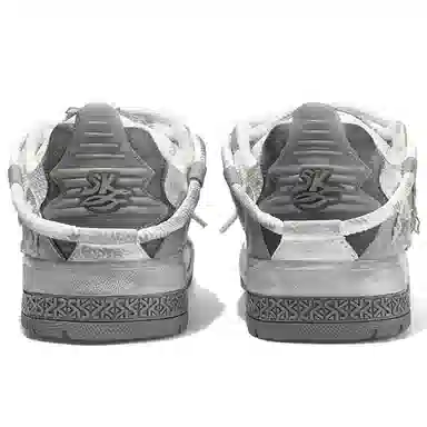 SK.TRIP Burgundy Low Sneakers