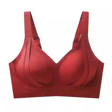 都市丽人 无痕聚拢大胸显小胸防下垂收副乳提拉上托运动文胸 女款