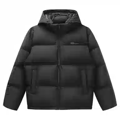 FAIRWHALE Thermal Windproof Down Jacket Black