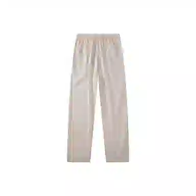 我是大卫 单掐褶松紧腰直筒裤慵懒风设计感宽松百搭休闲裤 男女同款