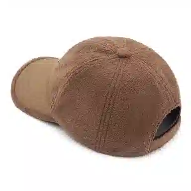 肯默 帽身加绒柔软舒适 亲肤软顶 魔术贴调节头围 聚酯纤维 鸭舌帽 男女同款情侣款