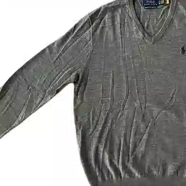 Polo Ralph Lauren V-Neck Sweater Grey