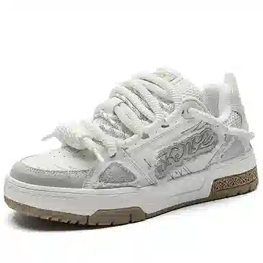 SK.TRIP Burgundy Low Sneakers