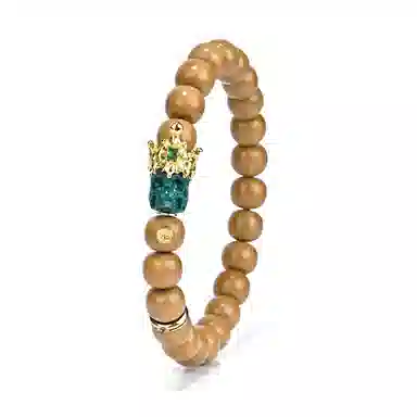 钰澜文玩 金标 臻品卓著 老型 末法骷髅搭配款 猴头核桃 手串 男女同款情侣款