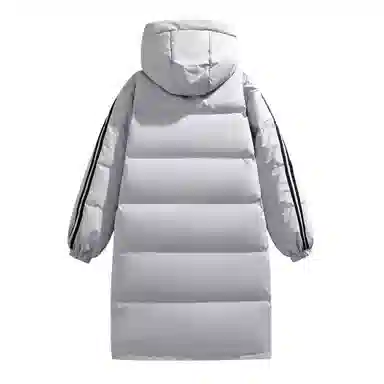 The Simpsons Logo Hooded Down Jacket