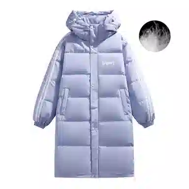 The Simpsons Logo Hooded Down Jacket