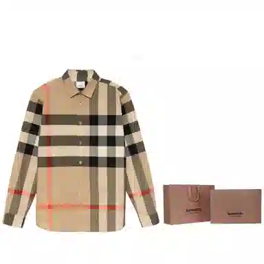 Burberry Check Long Sleeve Shirt