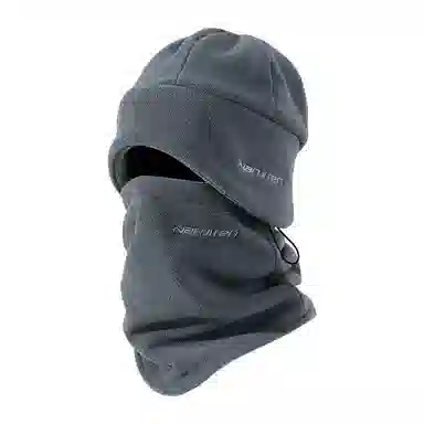 南极人 冬季加绒骑行防寒德绒保暖脖套护颈户外骑车登山滑雪面罩防风护耳 加厚 帽子 男款