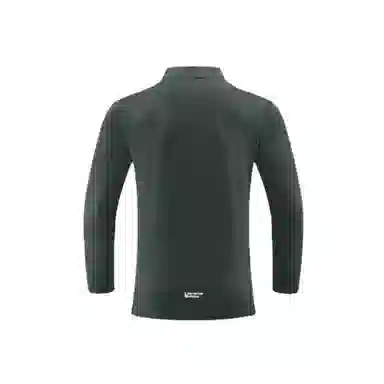 浪莎 户外长袖运动速干立领半拉链健身衣 男款