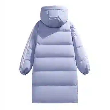 The Simpsons Logo Hooded Down Jacket