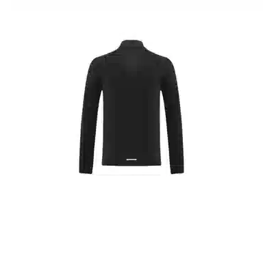 浪莎 户外运动长袖半拉链跑步健身衣 男款