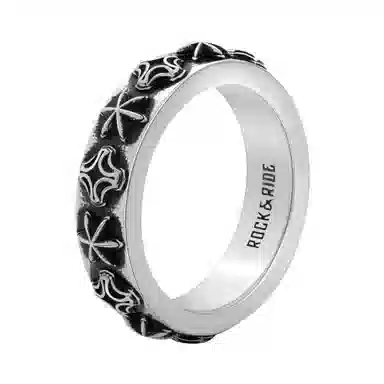 ROCK&RIDE Star Cross Ring