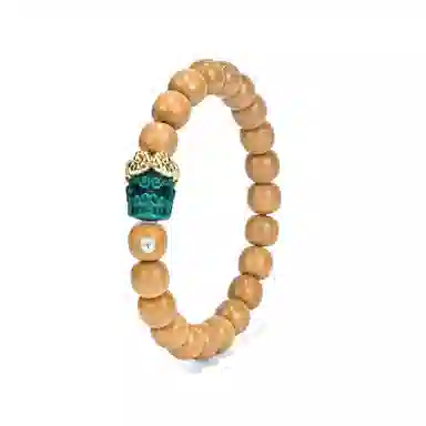 钰澜文玩 【银标】金角喜主搭配款 猴头核桃 手串 男女同款情侣款