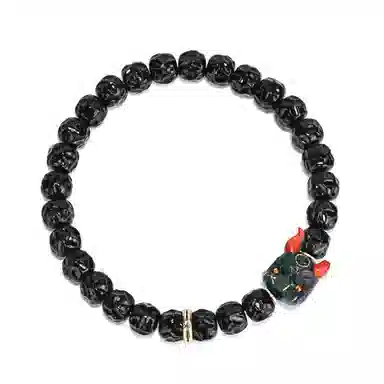 钰澜文玩 球刀无相地域男爵搭配款 椰蒂 手串 男女同款情侣款