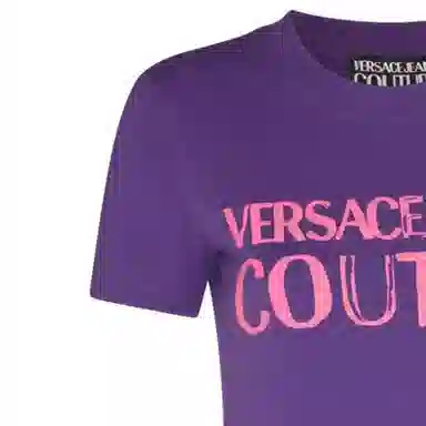 Versace Jeans Couture SS23 Purple T-Shirt