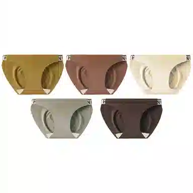 宜而爽 无痕抑菌不夹臀三角透气轻薄亲肤柔软舒适简约提臀收腹内裤 女款