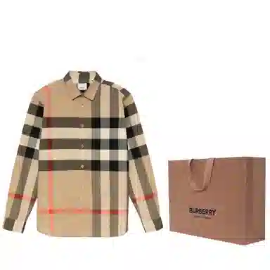 Burberry Check Long Sleeve Shirt