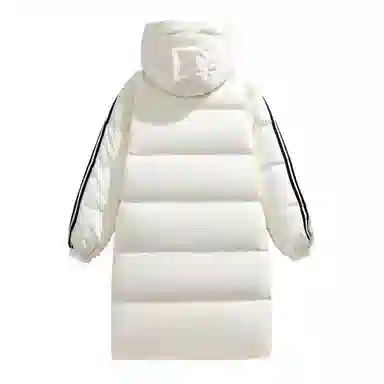 The Simpsons Logo Hooded Down Jacket