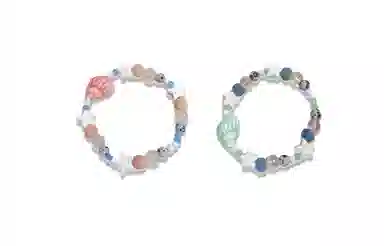 大唐国鼎 粉色海螺星星小众时尚简约设计潮酷个性小众高级感森系 好运 陶瓷 手链 男女同款情侣款