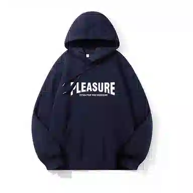 莫代尔 春秋季舒适亲肤潮流简约字母时尚印花潮牌连帽长袖上衣可外穿打底衣 男女同款