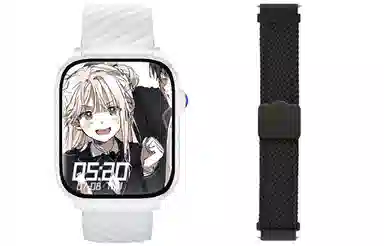 诺巴曼 智能手表男女情侣款 自定义表盘 蓝牙通话消息提醒 心率睡眠检测多功能运动学生百搭 男女同款