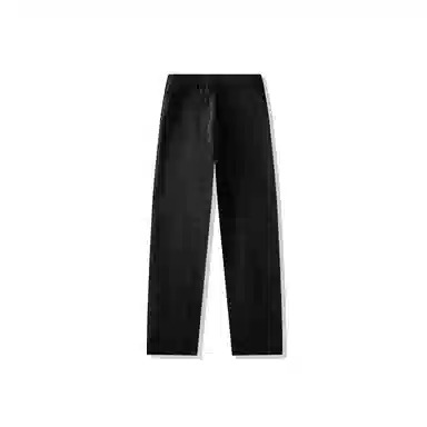 我是大卫 小开叉垂坠感宽松百搭纯色直筒小众设计感休闲裤 男女同款