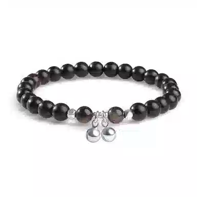 木盛缘 一步一响铃铛 黑檀 手串 女款