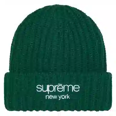 Supreme Classic Logo Chunky Ribbed Beanie