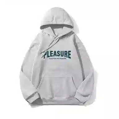 莫代尔 春秋季舒适亲肤潮流简约字母时尚印花潮牌连帽长袖上衣可外穿打底衣 男女同款