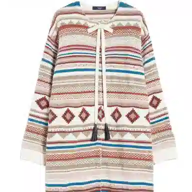 WEEKEND MaxMara Jacquard Knit Cardigan