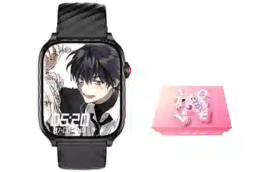 诺巴曼 智能手表男女情侣款 自定义表盘 蓝牙通话消息提醒 心率睡眠检测多功能运动学生百搭 男女同款