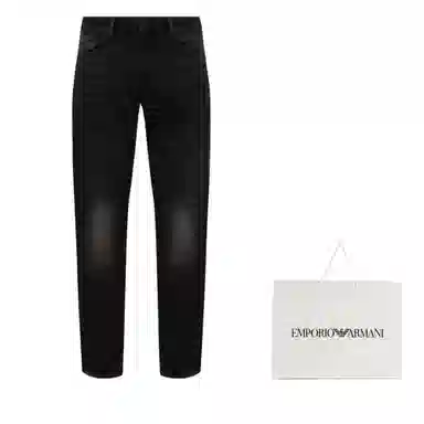 Emporio Armani SS24 Black Jeans