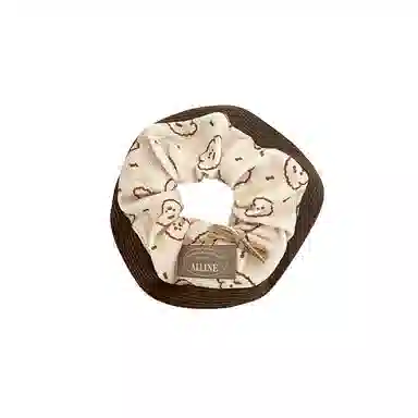 水中玉 秋冬针织大肠发圈可爱扎头皮筋高弹力耐用发绳头饰 布艺 头绳 女款