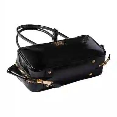 Miu Miu Leather Shoulder Bag Black