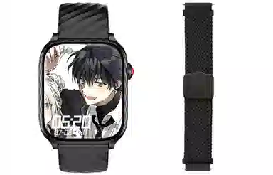 诺巴曼 智能手表男女情侣款 自定义表盘 蓝牙通话消息提醒 心率睡眠检测多功能运动学生百搭 男女同款