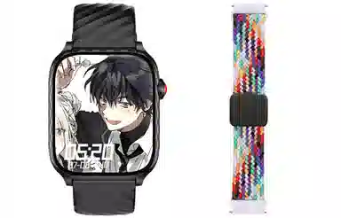 诺巴曼 智能手表男女情侣款 自定义表盘 蓝牙通话消息提醒 心率睡眠检测多功能运动学生百搭 男女同款