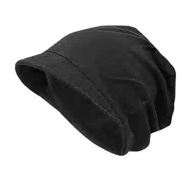 浪莎 日系短檐防风秋冬显脸小护耳懒惰风月子包头冷帽 棉 堆堆帽 女款