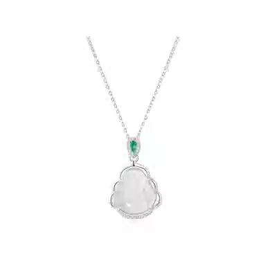 中国珠宝 笑脸弥勒佛 新中式国潮本命佛公 玉髓 项链 女款