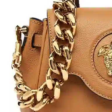 Versace La Medusa Small Bag Brown